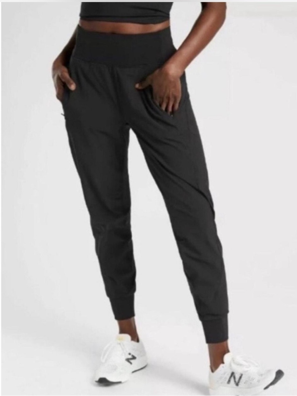 Athleta Distance Jogger Black Size XXS